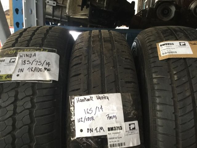 N/A N/A N/A 165/R14 Tyre