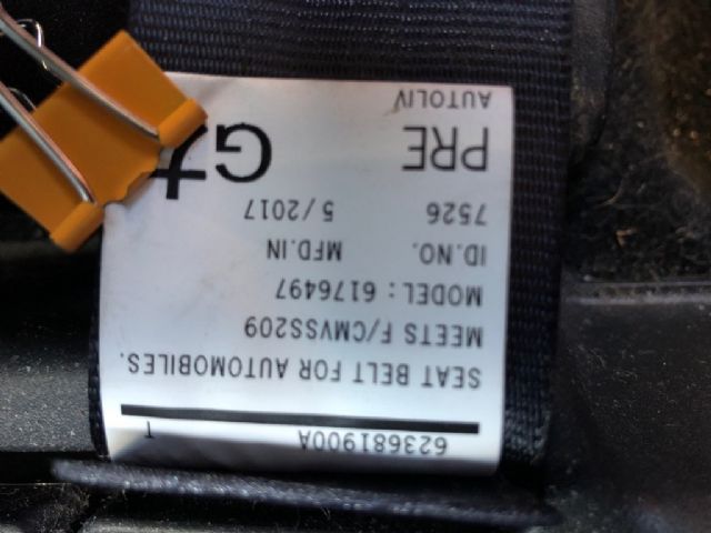 Mitsubishi ASX GA2W 2013-2019 LF Seat Belt